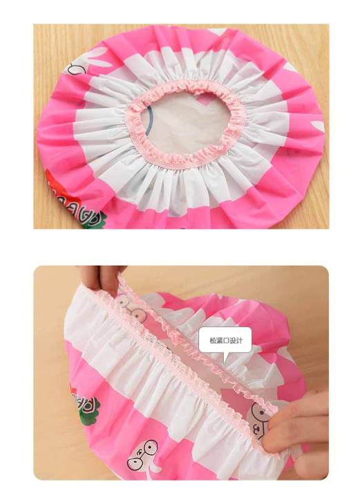 Cute%20cartoon%20bath%20bath,%20Japanese%20waterproof,%20bath%20cap,%20shampoo,%20oil-proof%20hood%20cap%20for%20women%20-%20Image%205