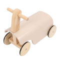 Baby Walker Mute 4 Wheel Support Ride On Toy Wooden Non Slip Delicate Surface Exercise Hand Eye Coordination for Children for Home. 