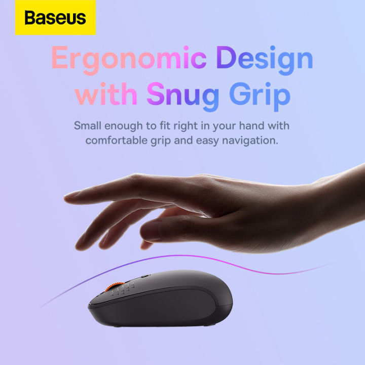 Baseus%20Creator%20Wireless%20Mouse,%202.4%20GHz%20with%20USB%20Receiver,%201600%20DPI%20Optical%20Tracking,%20Compatible%20with%20PC,%20Mac,%20Laptop%20-%20Image%203