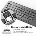 Slim 2.4G Wireless Keyboard with Touchpad Mouse Number Numeric USB Wireless Keypoard for Android Windows Desktop Laptop TV Box. 