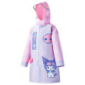 Happiness Mary Culomi Kids Raincoat Girls Poncho Large Brim Student School Waterproof Suit Girls Mid LongSmartwatches.