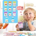 Panda Shape New Children's Early Education Learning Card Machine With Vietnamese English Cantonese Spanish Indonesian Arabic SnowWhite.