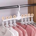 8 Fish Bones Foldable Clothes Dryer Drying Clothing Rack Hangers For Tumble Kids Outdoor Hanging Laundry Stand Telescopic.