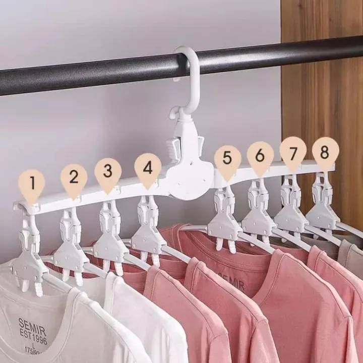 8%20Fish%20Bones%20Foldable%20Clothes%20Dryer%20Drying%20Clothing%20Rack%20Hangers%20For%20Tumble%20Kids%20Outdoor%20Hanging%20Laundry%20Stand%20Telescopic%20-%20Image%203