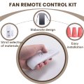 Universal Ceiling Fan Lamp Remote Control Kit AC 220V Timing Setting Switch Adjuste Wind Speed Transmitter Receiver.