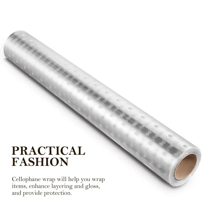 2023Cellophane%20Wrap%20Roll%20Wrapping%20Paper%20Clear%20Gift%20Flower%20Transparent%20Basket%20Rolls%20Baskets%20Packing%20Supplies%20Bouquet%20Christmas%20Crafts%20-%20Image%204