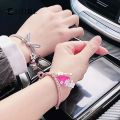 2pcs Magnetic Couple Bracelets Mutual Attraction Relationship Matching Friendship. 