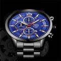 DEYROS Top Men's Brand Watches Luxury Mens Business Analog Quartz Watches Waterproof Full Steel Sports Casual Men Watch jam tangan lelaki.