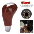 Manual Car Gear Shift Knob Shifter Gear Lever Boot for Mercedes Benz W210/W220/W163/W202/W140. 