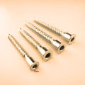 50Pcs/Lot Hex Drive Countersunk Head Furniture Confirmat Screws for Wood. 