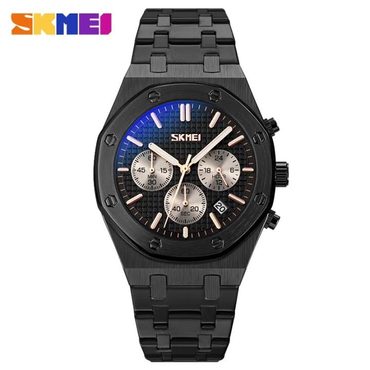 Quartz Watch Skmei Watch Daraz SKMEI 9296 Stainless Steel