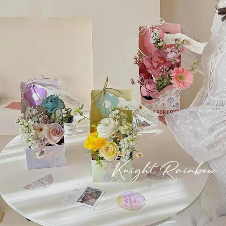 Craft%20Box%20Flower%20Arrangement%20Box%20Customizable%20Decorative%20Gilded%20Portable%20Flower%20Box%20New%20Style%20Packaging%20Materials%20DIY%20Flower%20Kit%20for%20Teacher's%20Day%20Gift%20Floral%20Presentations%20Flower%20Arrangement%20-%20Image%205
