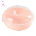 Bagel Storage Container Transparent Reusable Bagel Storage Container.