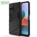 Lenuo Punk-Casing For Xiaomi Redmi Note 10 Pro 4G / Redmi Note 10 Pro Max Back Cover Eight-Color Anti-Fall And Anti-Slip Phone Bracket Lens Protection Cover Lovers Case. 