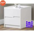 Newfangled - Best Quality Furniture Terence High Glossy Bed Side Table-Drawer Storage - Furniture & Decor - Modern and Trendy. 