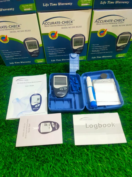 ACCURATE-CHECK%20Blood%20Glucose%20Monitoring%20System%20with%2010%20strip%20-%20Image%205