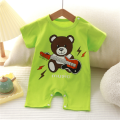 (Ready Stock) Summer Newborn Cotton Short Sleeves Bodysuit Korean Style Boys Baby Fashion Cartoon Pattern Printed Romper Infant Soft Comfortable Loose One-Pieces Jumpsuits. 