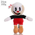 Tea Cup Head Adventure CupHEAD Surrounding the Game Mug Head Mugman Plush toy doll. 