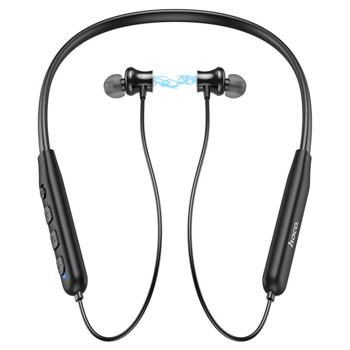 Hoco ES64 Ultra Bluetooth Earphones Neckband BT V5.3 Headphones (50 Hours Music) Hoco Neckband Earphone earbud