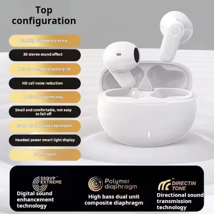 Timack%C2%AE%20J16%20Wireless%20Headsets%20Bluetooth%20Earphone%205.3%20ENC%20Earbuds%20LED%20Power%20Display%20TWS%20Sport%20Headphone%20with%20Mic%20for%20Smart%20Phone%20-%20Image%209
