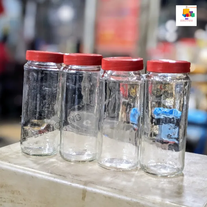 Good%20quality%20350%20ml.%2004%20Pcs%20Glass%20Jar%20for%20Kitchen%20&%20Dining.%20Glassware%20Food%20container%20-%20Image%203