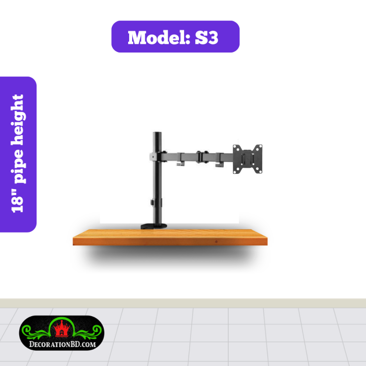 Single monitor stand / arm for 10"34" monitor max cap 9 KG.(made in
