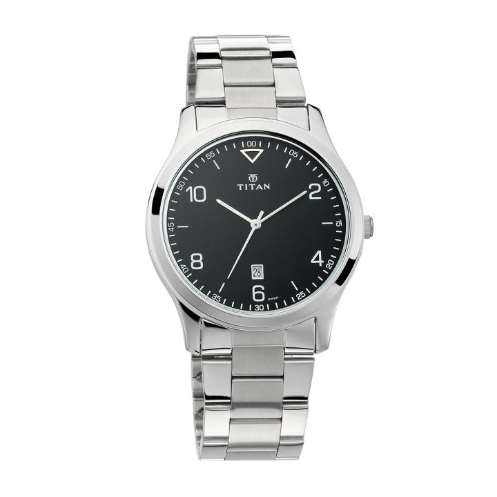 Titan 1770SM02 Black Neo Black Dial Analog Watch for Men | Daraz.com.bd