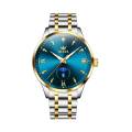 Olevs 3646 Stainless Steel Analog Wrist Watch For Men. 