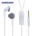 Samsung Earphone 3.5 mm Original Wired Earphone with Mic White Color Headphone. 