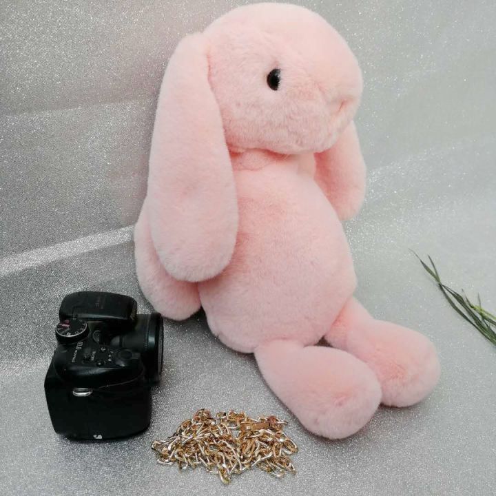 Bugs%20Bunny%20Plush%20Bag%20Female%20Crossbody%20Backpack%20Student%20Children%20Purse%20Love%20Doll%20Doll%20Rabbit%20Ears%20-%20Image%204