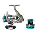 DAIWA Spinning Fishing Reel 7/1 Ball Bearing Left/Right Interchangeable Spinning Reels Saltwater Freshwater Fishing Reel with Extra Spool. 
