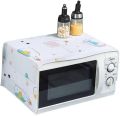 Dustproof Microwave Oven Cover/ Beautiful Waterproof Multicolor Printed Multifunctional Oven Dust Cover. 