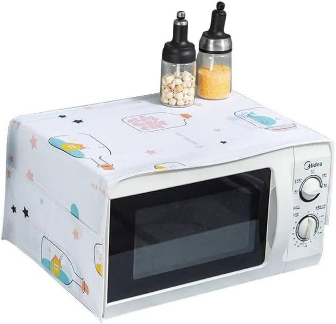 Dustproof Microwave Oven Cover/ Beautiful Waterproof Multicolor Printed Multifunctional Oven Dust Cover