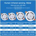 Downlights Smart Motion Sensor Ceiling Lamp 3W 5W 9W 18W Led Light Spot Downlight AC220V Recessed Spotlight Cold Warm White. 