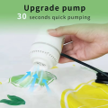 Compressed Bag Electric Pump Travel Vacuum Bag Pump Mini Vacuum Sealer Machine Space Saver for Clothes Food Organizer. 