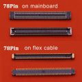 2-10pcs 78Pin USB Charging FPC Connector Charger Port On Board For Samsung A31 A315F A41 A415F A51 A515F A71 A715 A716 4G 5G F U.