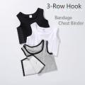 Chest Binder Breathable Bandage Side Buckle Super Tight Tomboy Trans Women. 