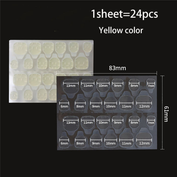 24pcs%20Short%20Kawaii%20Nails%20Brown%20Color%20Nails%20Press%20On%20Multi-Styles%20False%20Nail%20Patches%20Y2k%20French%20Detachable%20Nail%20Manicure%20Art%20-%20Image%207