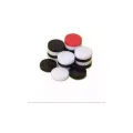 Carrom Coin with Striker (9 White & 9 Black & 1 Striker) Multicolor.