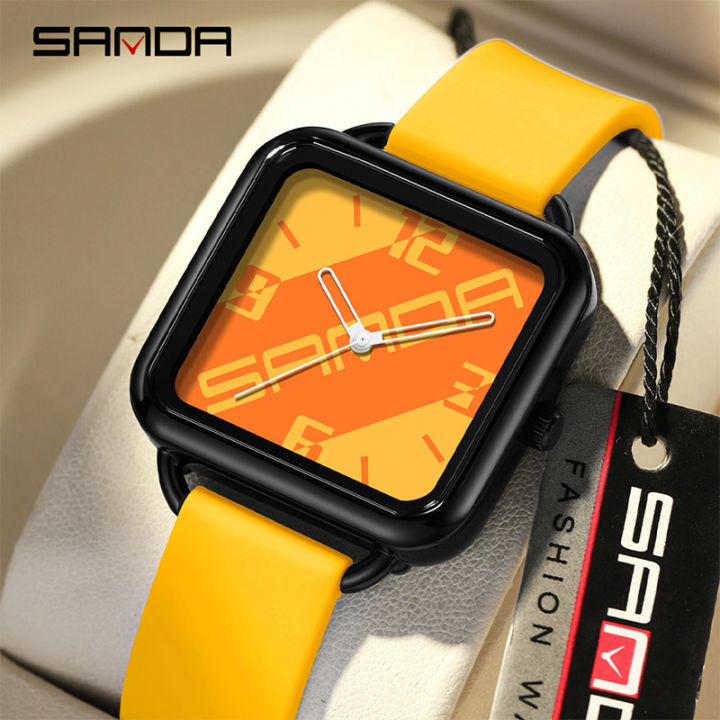 SANDA%20Youth%20Student%20Couple%20Simple%20Trendy%20Multi%20Color%20Waterproof%20Men's%20Watch%20SD3261-3%20-%20Image%205
