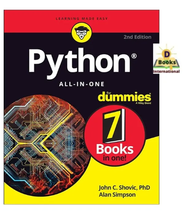 Python All In One for Dummies by John C. Shovic & Alan Simpson