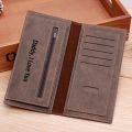 Picture Engraved Wallet PU Leather Wallet Trifold Vertical Custom Photo Wallet Holiday Gift Custom Personalized Wallet for Him.