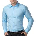Sky Blue Long Sleeve Formal Shirt for Men. 