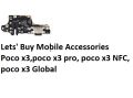 Poco x3/x3 pro / x3 NFC / X3 Global charging logic board. 