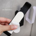 Self-adhesive Non Perforated Wall Roll Paper Holder Toilet Paper Hanger Fresh Film Storage Rack Wall Hanging. 