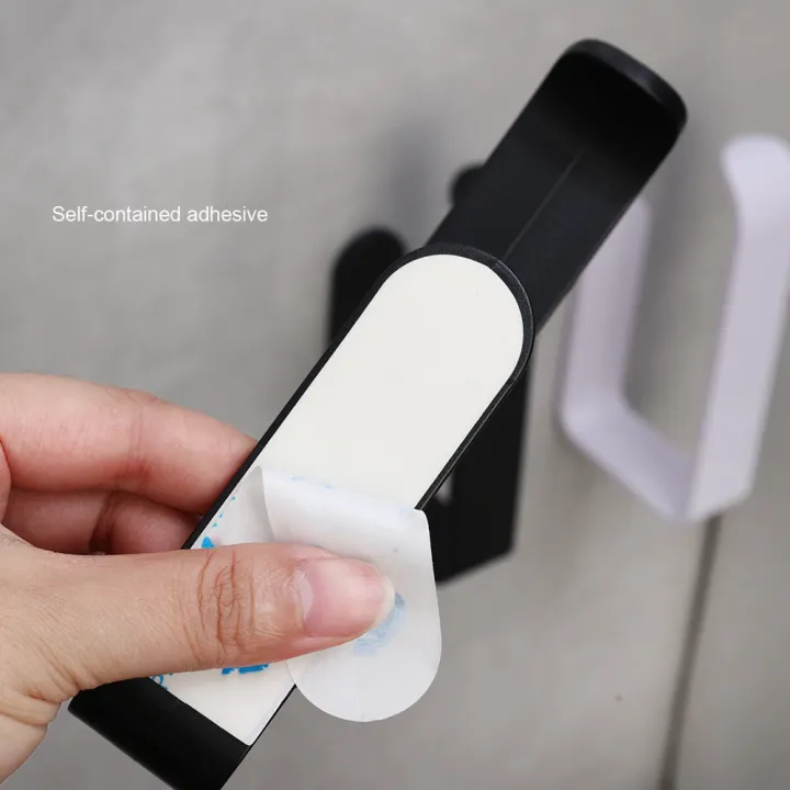 Self-adhesive%20Non%20Perforated%20Wall%20Roll%20Paper%20Holder%20Toilet%20Paper%20Hanger%20Fresh%20Film%20Storage%20Rack%20Wall%20Hanging%20-%20Image%202