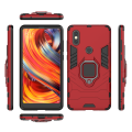 For Xiaomi Mi Mix 2s Case Slim Heavy Duty Hardcase Camera Protection Back Cover with Ring Stand. 