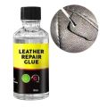 Harmless Leather Repair Scratch Repair Transparent 30/50ml Leather Soft Glue for Belt Sofa Bags Shoes Jacket. 