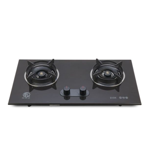 RFL Built In Glass Gas Stoves/HOB - BH 21GN (Line Gas)  with Free Delivery