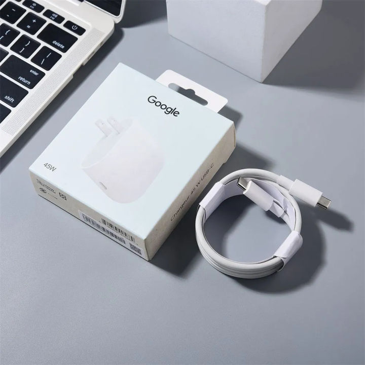 Google%20Pixel%2045W%20Book%20Charger%20US%20Plug%20Fast%20Charging%20Power%20Adapter%20USB%20C%20to%20C%20Cable%20For%20Pixel%209,%209pro%20,9%20Pro%20XL%208%207%206%205Pro%208A%207A%20-%20Image%205